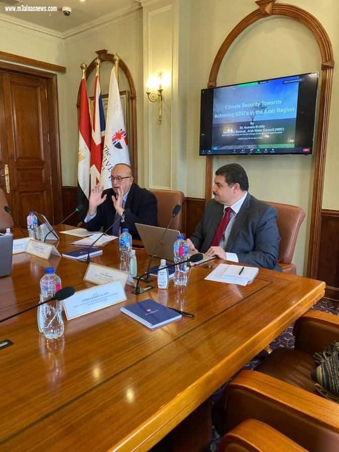 الجامعة البريطانية تنظم ورشة عمل حول تحديات تغير المناخ